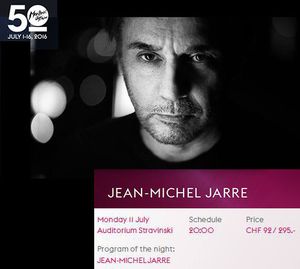 JMJ au Montreux Jazz Festival le 11 juillet 2016