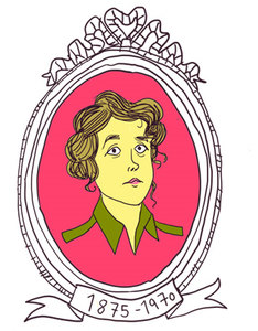 Delia AKELEY croquée par Pénélope BAGIEU