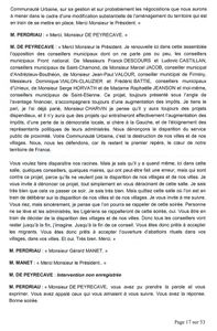 Conseil Communautaire de Saint-Etienne : la Sortie de Gabriel de Peyrecave