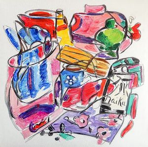 Fitting Art Into One Square Foot: HAIKU by artist Marsha Solomon