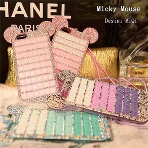 Wow!bling und schön--Süss glänzend Micky tpu Diamanten Handyhülle