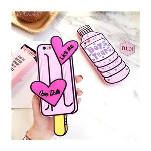 Pinker Sommer--SOMMER PINK GETRÄNKEFLASCHEN UND EIS HANDYHÜLLE FÜR IPHONE6/6S/6PLUS