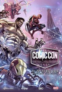 L'affiche du Comic Con 2016 de Paris enfin dévoilée