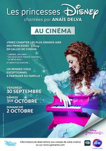 ANAIS DELVA chante les princesses Disney en concert et au Cinema