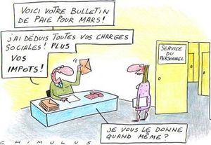 Nouvelles de la paie...on la redécouvre ?