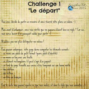 Scrapboo'kit Tour 2015 : challenge N °1
