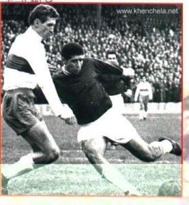 FOOTBALL ALGERIE/NÎMES, 16 OCTOBRE 1962