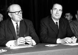 Guy MOLLET et François MITTERRAND