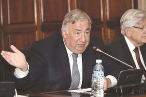 GERARD LARCHER:"J'AI APPRECIE LA SAGESSE DU PRESIDENT BOUTEFLIKA ET SON SENS DE L'ETAT"
