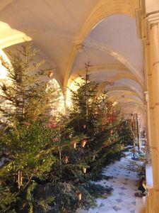 Valençay en tenue de Noël