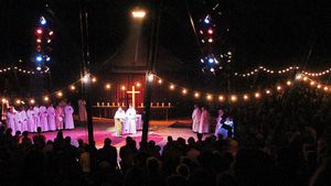 Messe de minuit au cirque Alexis Gruss