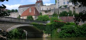 La cité de Pesmes en Haute saône