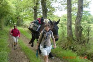 l'adjointe muletière en action