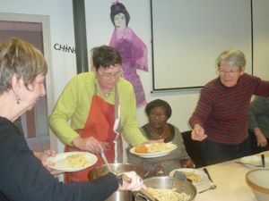 Atelier cuisine du jeudi 25 fevrier