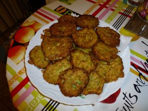 beignets de courgettes