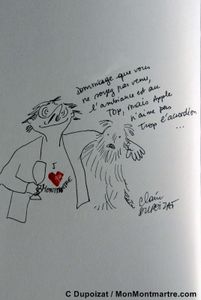 Claire Dupoizat love Montmartre