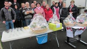 Une action commerciale au marché dans Ouest France du 24 décembre 2015