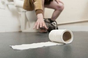 la position du squat aux toilettes