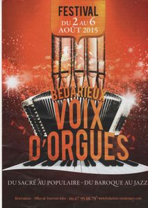 Festival "Bédarieux Voix d'Orgues"