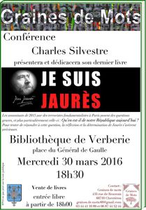 Charles Silvestre, le 30 mars 2016, à la bibliothèque de Verberie