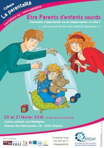 Colloque - Parentalité : Etre parents d'enfants sourds - 20/21 fev 2016