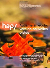 L'autisme à l'école - 23 mars 2016 - Lausanne