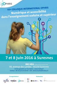 Numérique et accessibilité - 7- 8 juin 2016