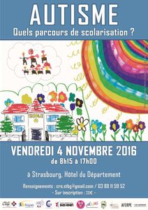 Autisme quels parcours de scolarisation - 4 novembre 2016