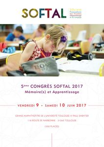 Congrès Mémoire(s) et Apprentissage - 9-10 juin 2017