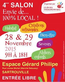 Samedi 28 et dimanche 29 novembre : Salon Envie 100% local