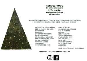 Samedi 12 décembre : Boutique éphémère au Vésinet - Shopping de Noel