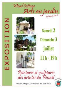 Les Arts au Jardin les 2 et 3 juillet 2016
