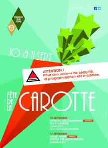 Fête à la Carotte à Croissy les 10 et 11 septembre 2016