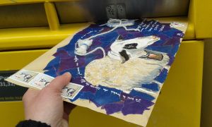 Mail art via Istanbul...