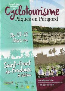 Pâques en Périgord et notre brevet fédéral de 150 km.