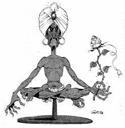 Fakir à la rose