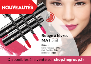 nouveaux rouge à lèvres MAT