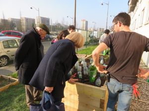 Le jardin Faure'midable en chantier
