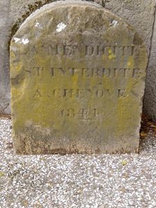 Borne de mendicité