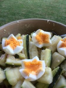 salade de courgette au thermomix
