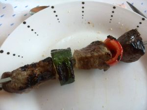 brochettes de boeuf