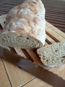 pain à la farine de maïs