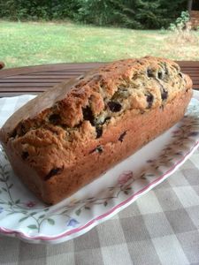 cake aux myrtilles