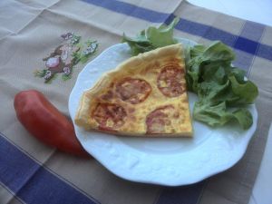 quiches à la tomate