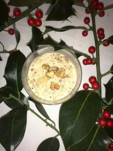 soufflé glacé aux noix