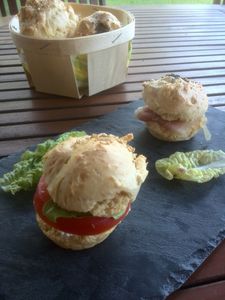 petits pains express pour mini hamburger