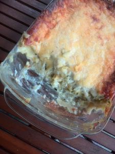 lasagnes de courgettes au chèvre