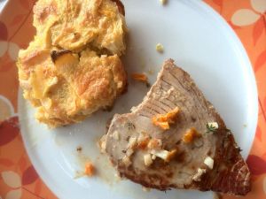 steak de thon mariné à la plancha