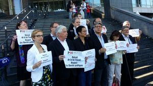 Interventions de 10 représentants de partis pour la défense des libertés publiques