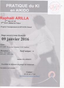 PHOTO STAGE DU 9 JANVIER 2016